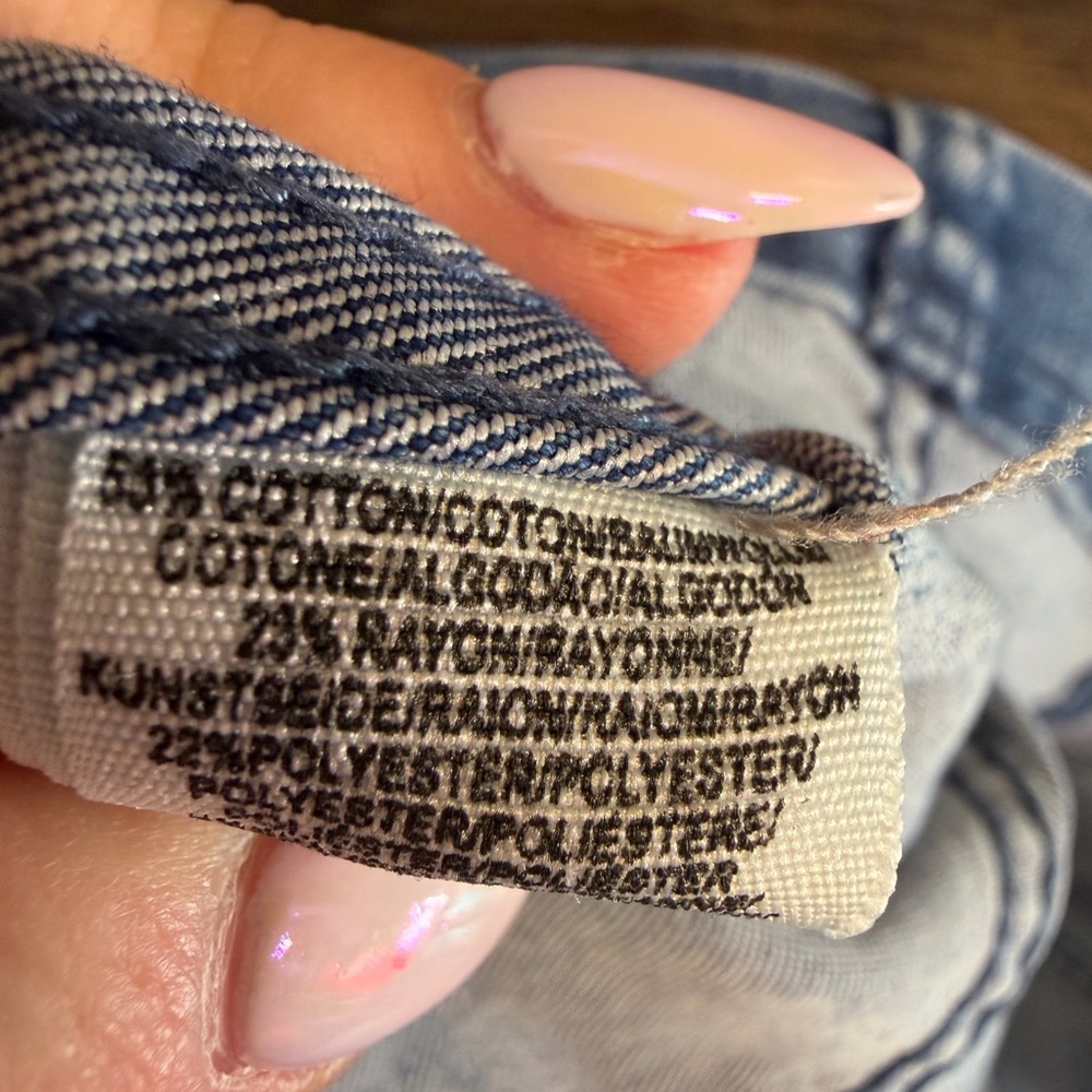 Free People Light Blue Denim Mini Skirt - Picture 6 of 6